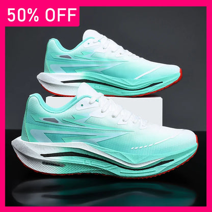 Zapatillas deportivas unisex de moda con cordones, amortiguación, antideslizantes y con rebote, calzado de entrenamiento para running, nuevas zapatillas fitness para exterior 2026