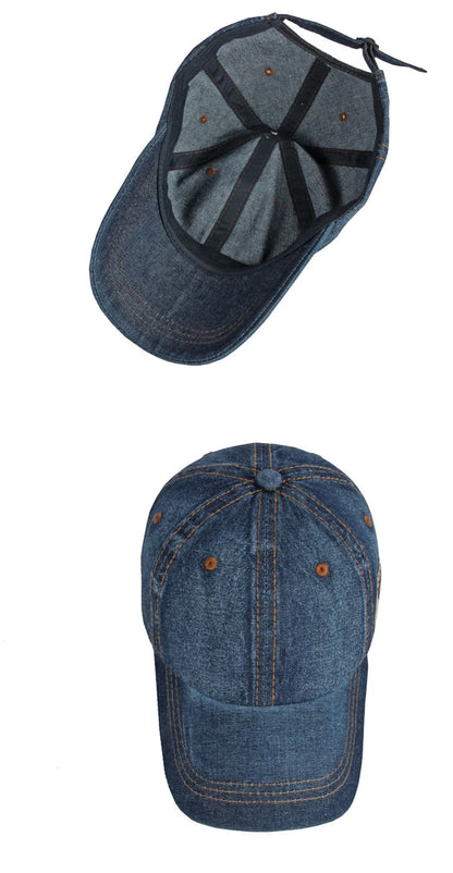 FS Brand Modrá džínová čepice pro muže Letní baseballové čepice Luxusní dámská značková čepice Streetwear Trucker Cap Gorras Para Hombre