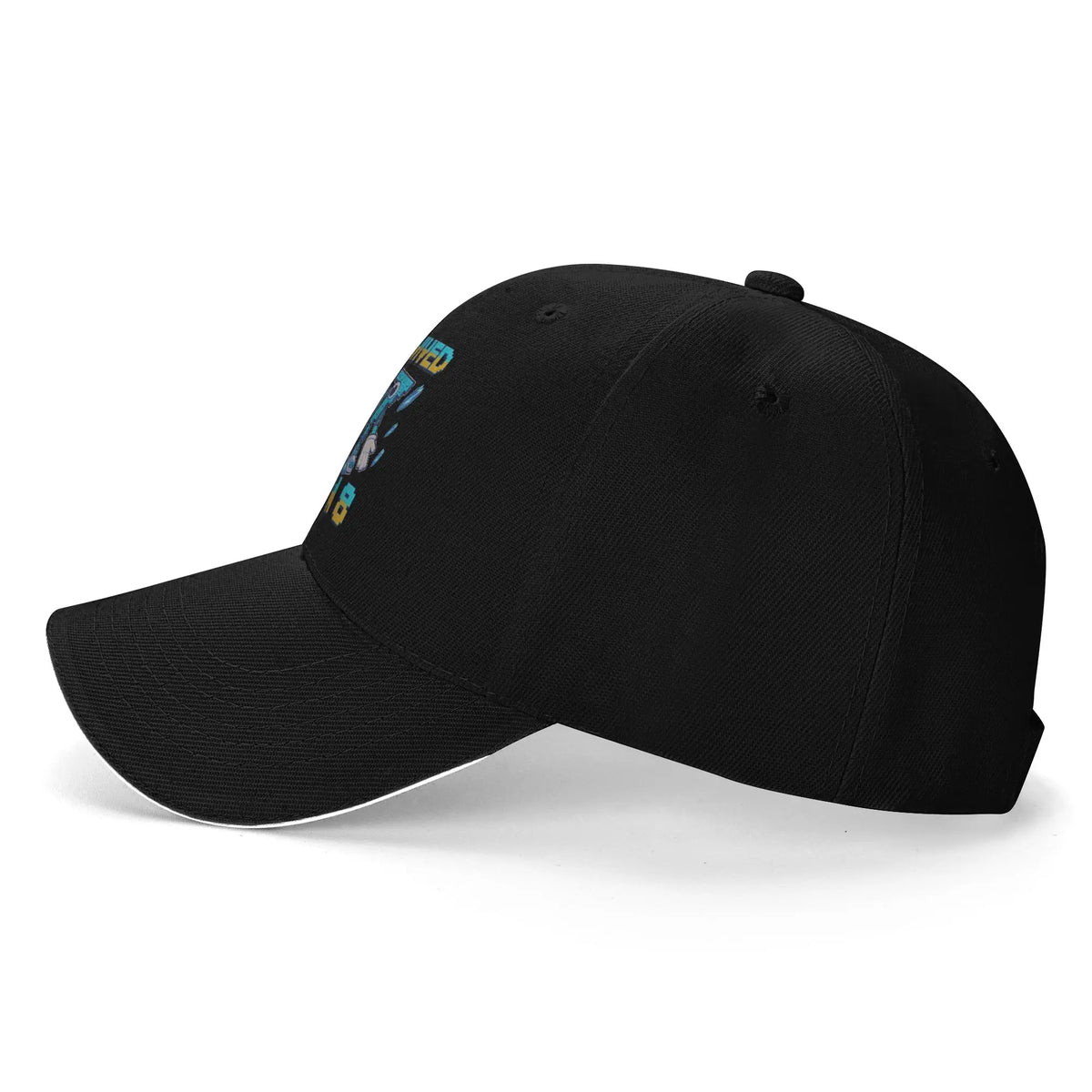 Șapcă unisex pentru aniversarea de 8 ani „I'm 8 Year Old Six Seven Bruh 6 7 Brainrot Meme” – Șepci de baseball noi, cu protecție solară