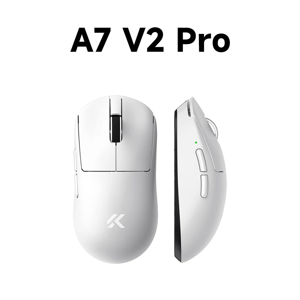 MCHOSE A7 V2 Rato Gaming Sem Fios Leve, Dupla Taxa de Polling de 8,000Hz, PAW3950 TI, Rato Gaming para Esports e Escritório