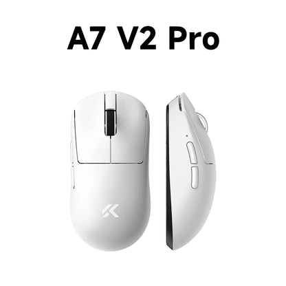 MCHOSE A7 V2 Rato Gaming Sem Fios Leve, Dupla Taxa de Polling de 8,000Hz, PAW3950 TI, Rato Gaming para Esports e Escritório