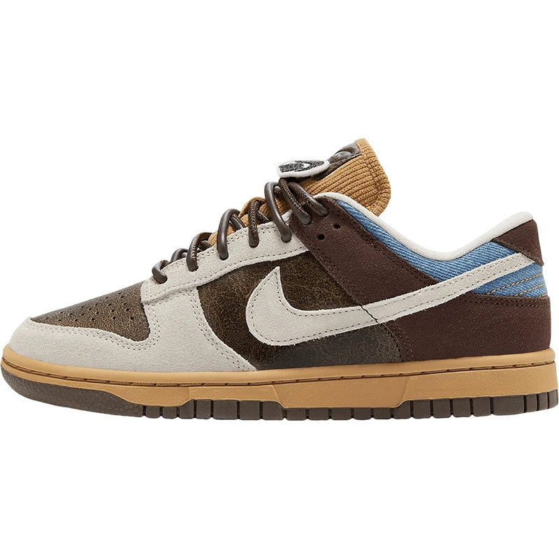 Nike Dunk Low da donna originali, leggere, rétro, casual, resistenti all’usura, scarpe da skate HQ3459-212