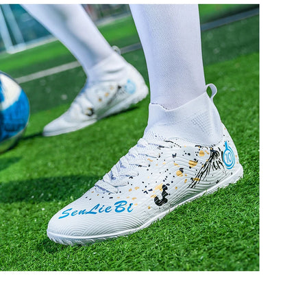 New Men's Professional Soccer Shoes Non-slip Football Boots Unisex Breathable Futsal Sports New Cleats Drop Shipping Ultralight