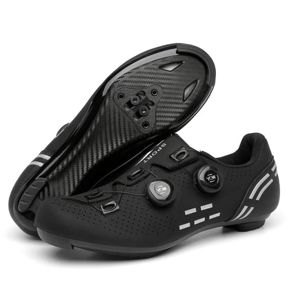 Sapatos de Ciclismo de Alta Qualidade para Homem SPD Autoencaixe Estrada Bicicleta Desporto Sapatos de Ciclismo MTB de Montanha Antiderrapantes para Mulher 36-47