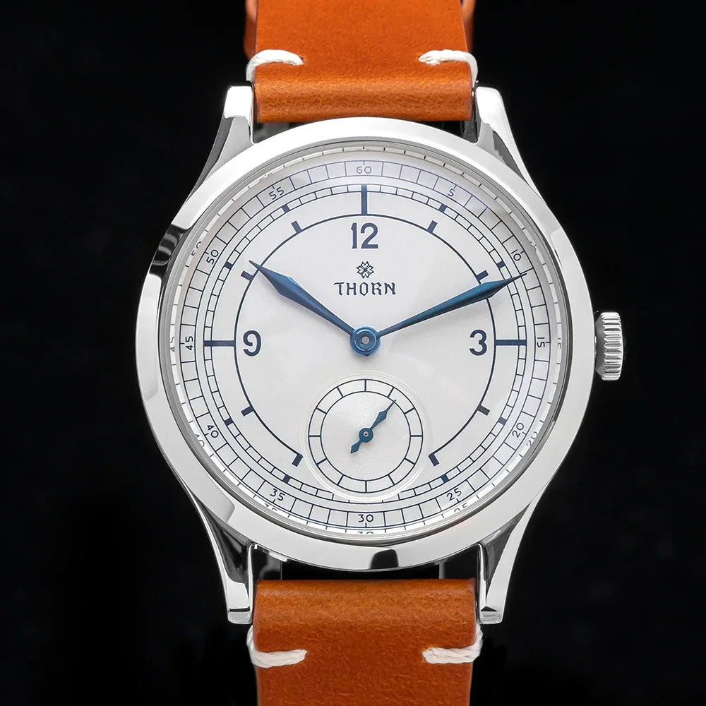 Thorn T001 Quartz Watch Fashion Sapphire Waterproof Grilled Men Watch VD78 Movement 316L Stainless Steel Business Luxury Watch
