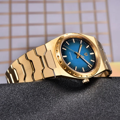 PAGANI DESIGN 2026 New Thin 7mm Fashion Men's Quartz Watch 10Bar Waterproof Stainless Steel Sapphire C3 Upgrade V2 reloj hombre