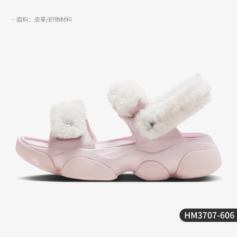 Nike Genuine Jordan Women's Fashionable Thick-Soled Wear-Resistant Casual Sandals HM3707-606