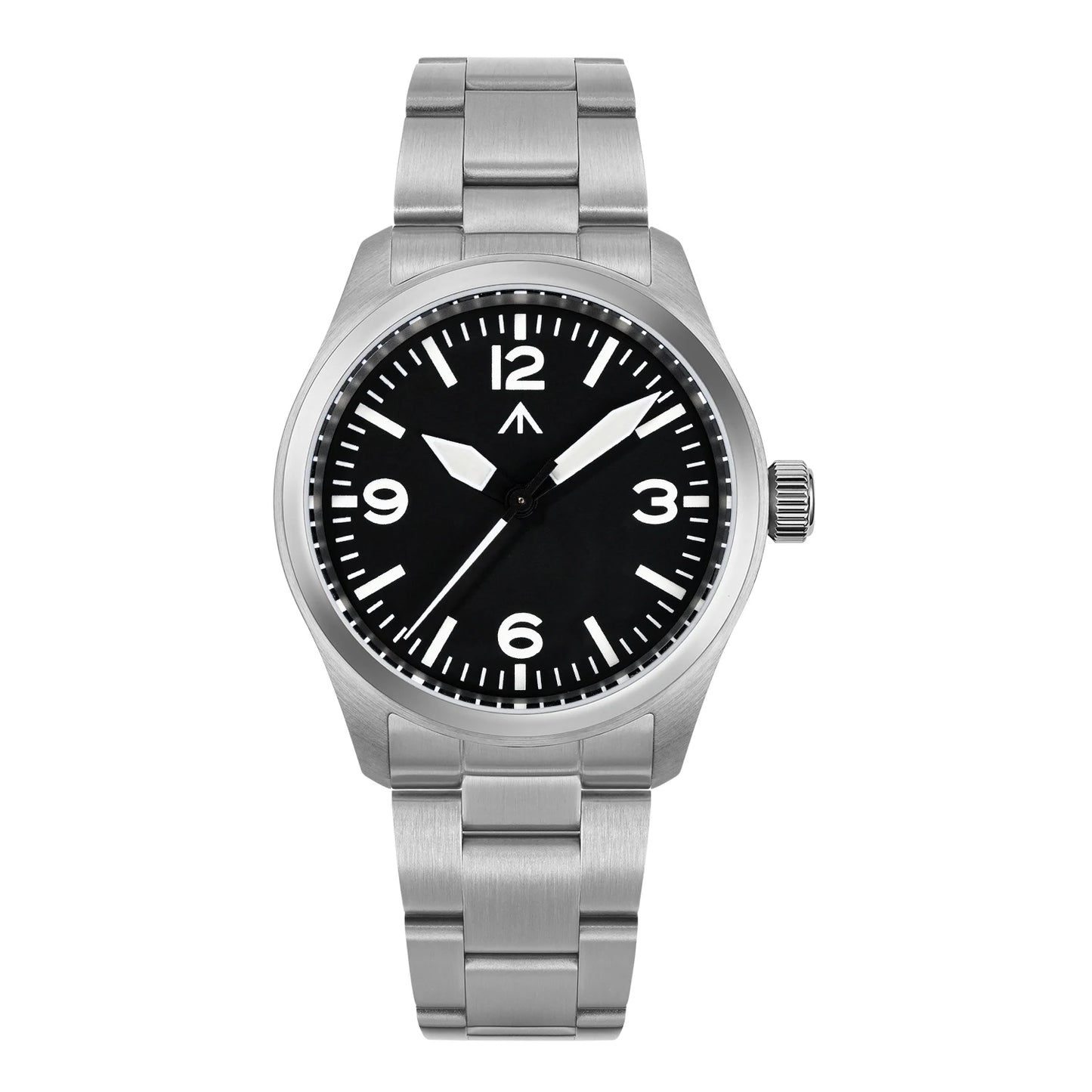 Militado ML08 V2 Vintage Quartz Watch Military VH31 Movement  Double Sapphire Crystal C3 BGW-9 Luminous Waterproof 38mm Watch