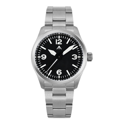 Militado ML08 V2 Vintage Quartz Watch Military VH31 Movement  Double Sapphire Crystal C3 BGW-9 Luminous Waterproof 38mm Watch