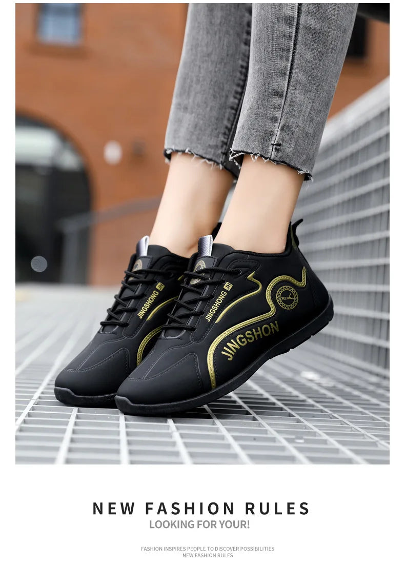 Unisex Casual Sports Shoes Dad Shoes Versatile Soft-Soled Travel Shoes Couples Sneakers Comfortable Lightweight Anti-Slip