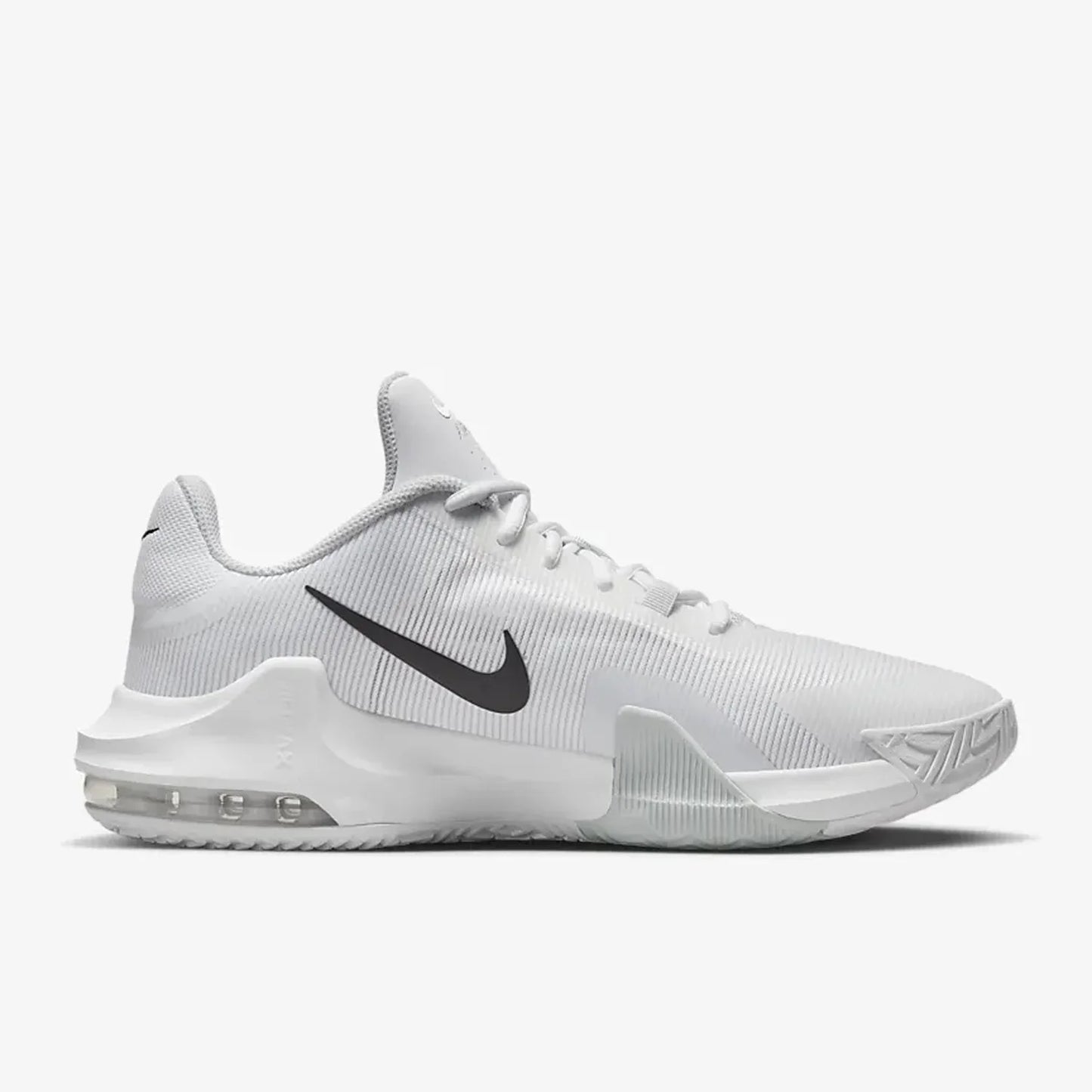 Nike Oficial Genuíno Air Max Impact 4 — Sapatilhas de basquetebol almofadadas para homem DM1124-100