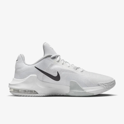 Nike Oficial Genuíno Air Max Impact 4 — Sapatilhas de basquetebol almofadadas para homem DM1124-100