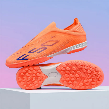 New Men Soccer Shoes Futsal Football Boots Sneakers Match Grass Cleats High-quality Non-Slip Indoor Hot-selling High-top Outdoor