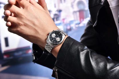 PAGANI DESIGN Pilot Men's Quartz Watches Sports Waterproof WristWatch Sapphire Automatic Watch Relogio Masculino PD1775