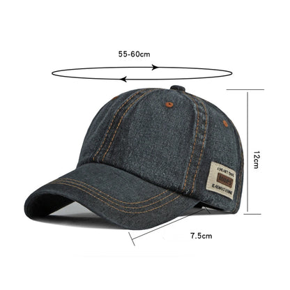 FS Brand Modrá džínová čepice pro muže Letní baseballové čepice Luxusní dámská značková čepice Streetwear Trucker Cap Gorras Para Hombre