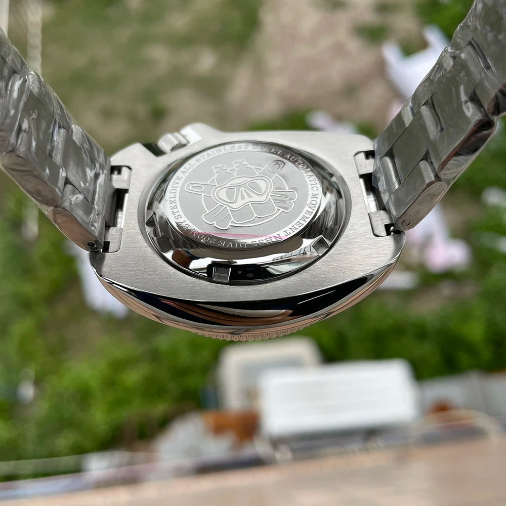 STEELDIVE SD1970 Automatic Mechanical Diver Watch Captain Willard NH35 Watches TURTLE Homage Water Resistant 200M Dive Watch Men
