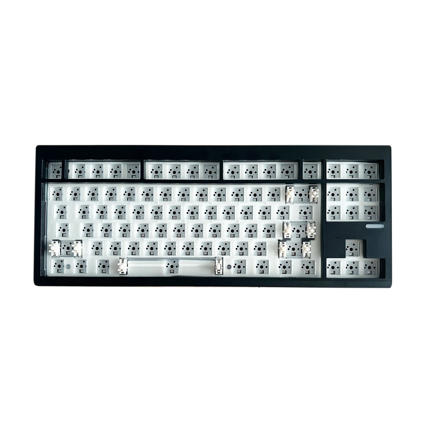 ZUOYA GMK87L KIT tastiera meccanica con struttura gasket, programmabile VIA/QMK, hot-swap, wireless trimodale, RGB