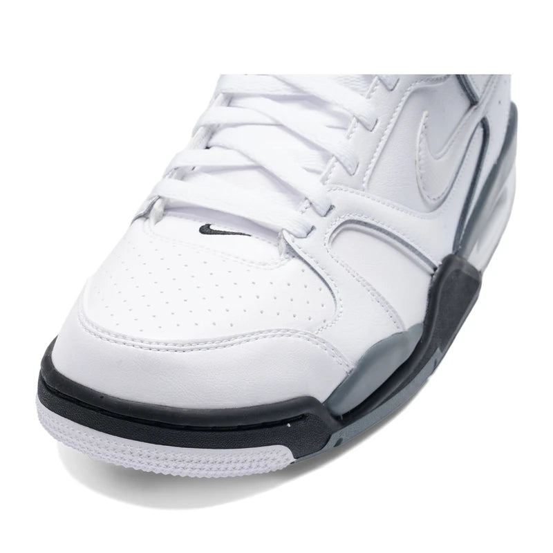 Nike Air Flight Falcon 397204-102, baskets de basketball rétro pour hommes, chaussures montantes en cuir avec coussin d'air, chaussures de ville.