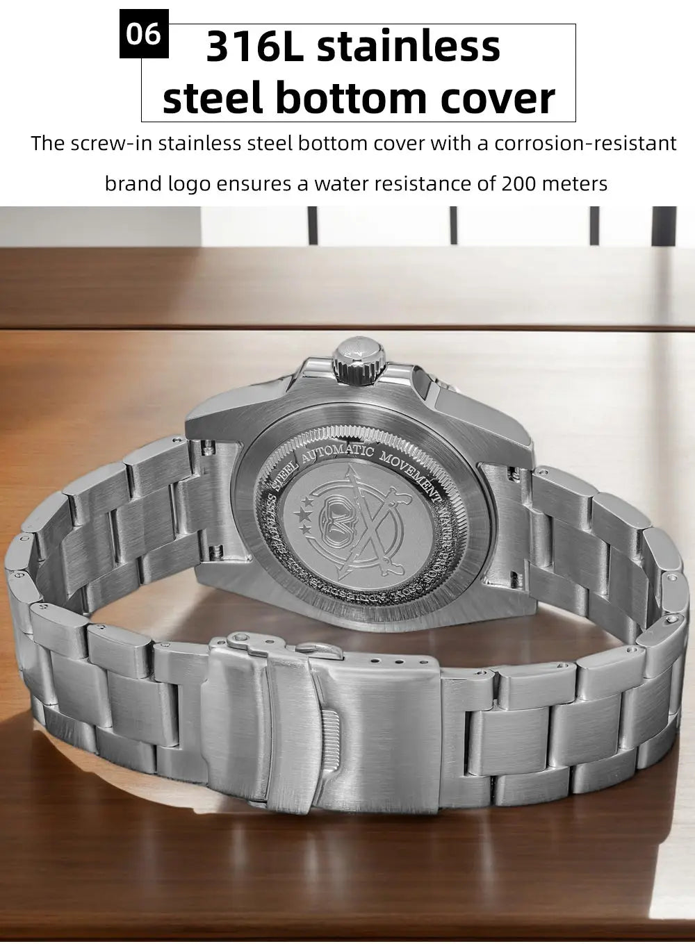 ADDIESDIVE Men Luxury Watch Sapphire Crystal Ceramic Ring 20Bar Diving Luminous Automatic Mechanical Watch Exquisite Gift Clock