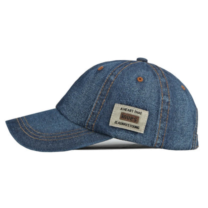 FS Brand Modrá džínová čepice pro muže Letní baseballové čepice Luxusní dámská značková čepice Streetwear Trucker Cap Gorras Para Hombre