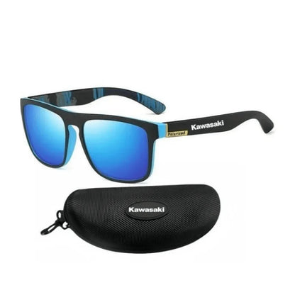 Kawasaki Polarized Sunglasses Men Women High-End Fashion Outdoor Fishing Retro Designer Sun Glasses UV400 Eyewear