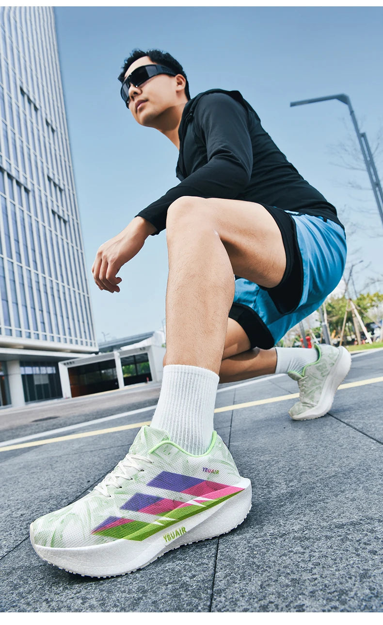 Men's Cushioning Running Shoes Lightweight Athletic Casual Sneakers Male Non-Slip Sports Shoes Outdoor Travel Walking Shoes 2026