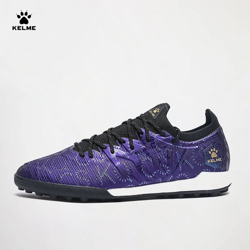 Zapatillas de fútbol KELME para adulto, modelo Men's Disease Electric 3.0, tacos cortos MG, calzado profesional transpirable para partidos y entrenamientos