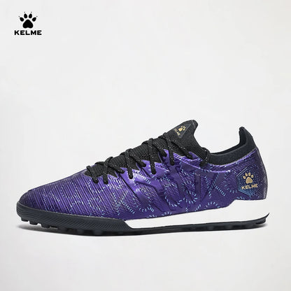 Zapatillas de fútbol KELME para adulto, modelo Men's Disease Electric 3.0, tacos cortos MG, calzado profesional transpirable para partidos y entrenamientos