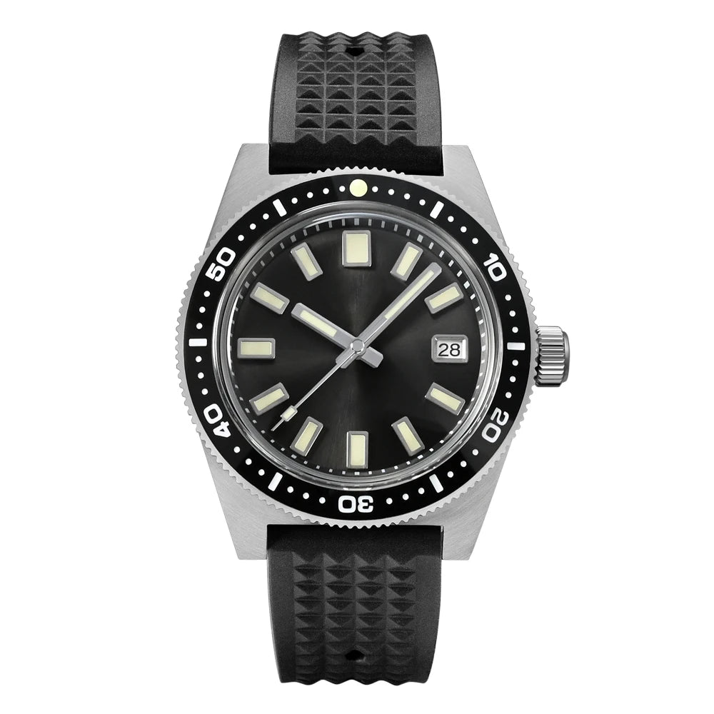 San Martin Official 41mm 62mas V4 Diver Men Watch NH35 Automatic Mechanical Watch Sapphire Glass 200m Waterproof Luminous SN0007