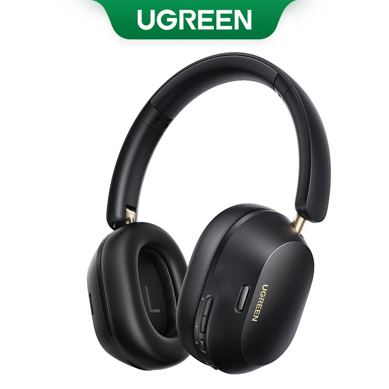UGREEN Max5c Wireless Bluetooth Headphones ANC 43dB – Hi-Res LDAC Noise Cancelling Headphones with Spatial Audio & 75H Battery Life