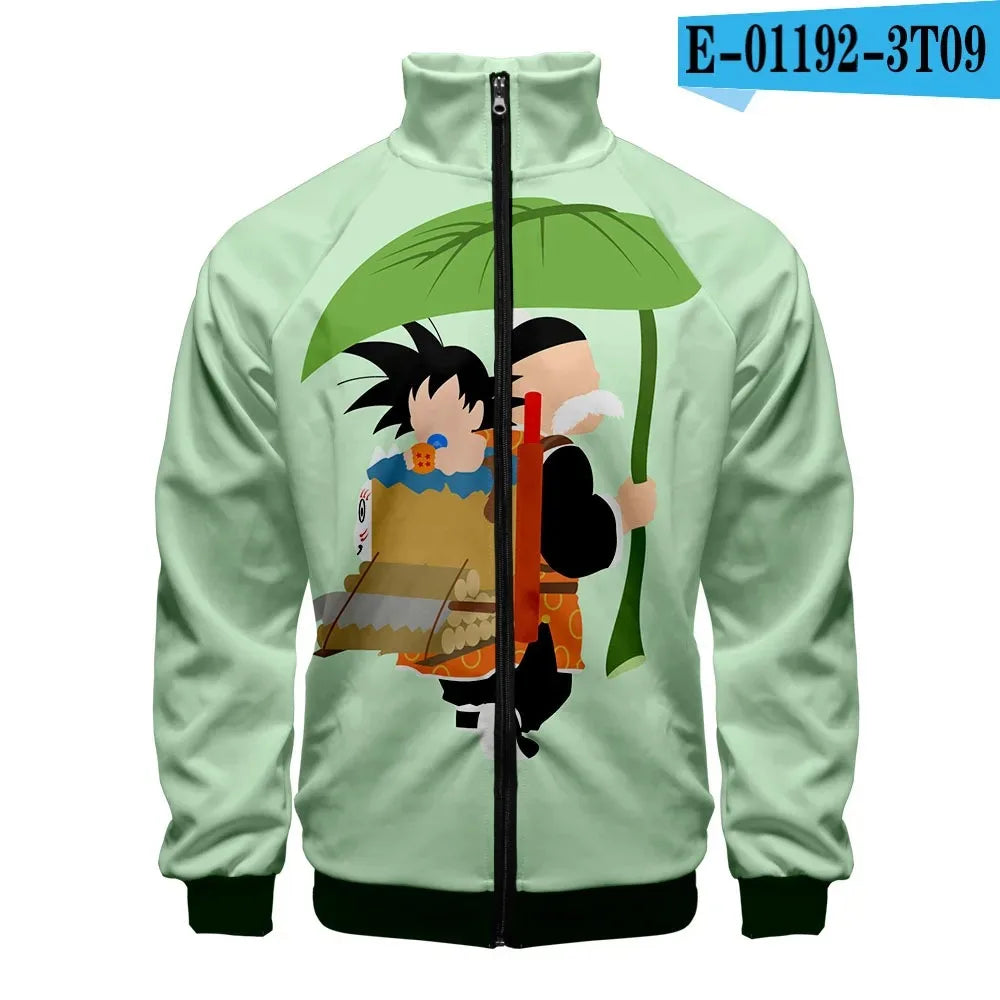 Dragon Ball Goku Hoodies Kids Boys Sweatshirts Anime Clothes Costume Hoody Gohan Beerus Pullovers Men Women Tracksuits Tops