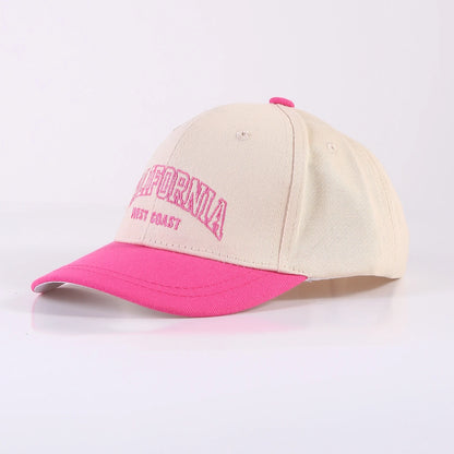 Casquettes de baseball unisexes brodées de lettres, lavables, pour le printemps et l'automne, ajustables, décontractées, avec protection solaire, pour enfants