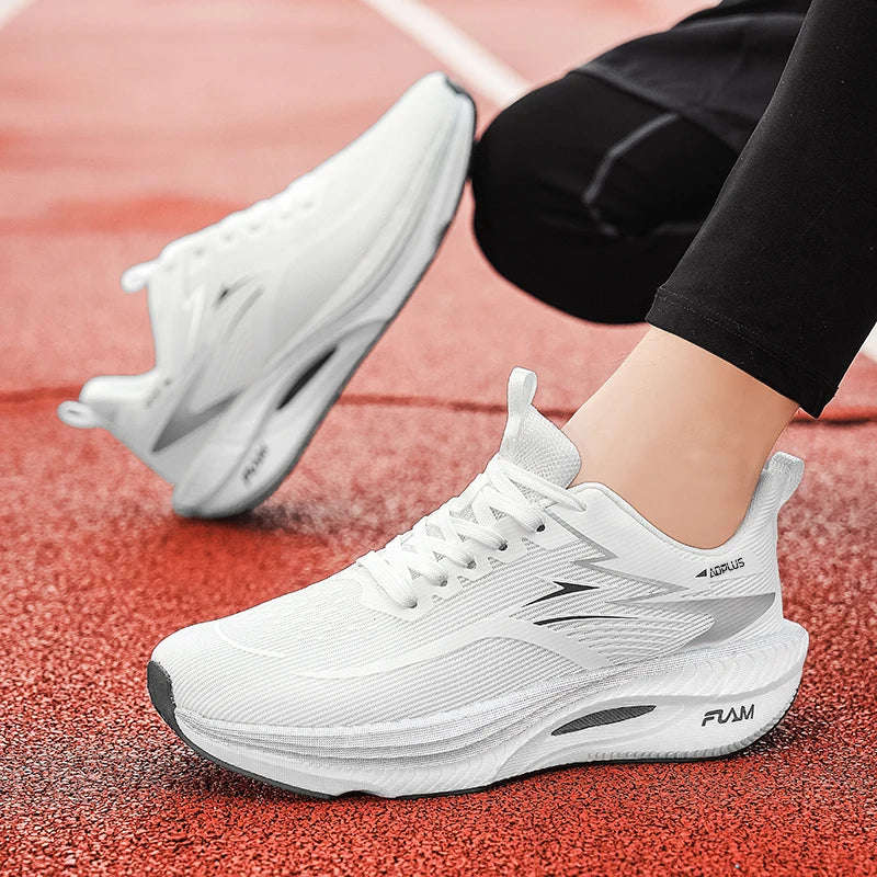 Zapatillas de running modernas para hombre y mujer, calzado deportivo casual cómodo y transpirable, zapatillas juveniles para deportes al aire libre y caminar