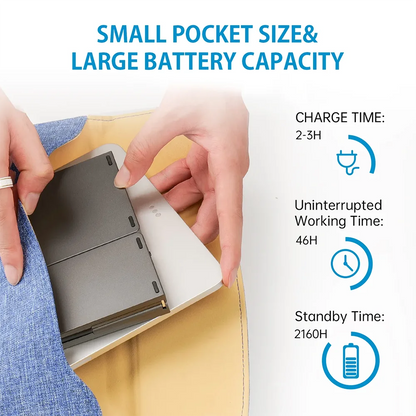 Teclado inalámbrico Bluetooth plegable recargable para iPad, móvil, tableta, portátil y oficina, mini teclado inalámbrico