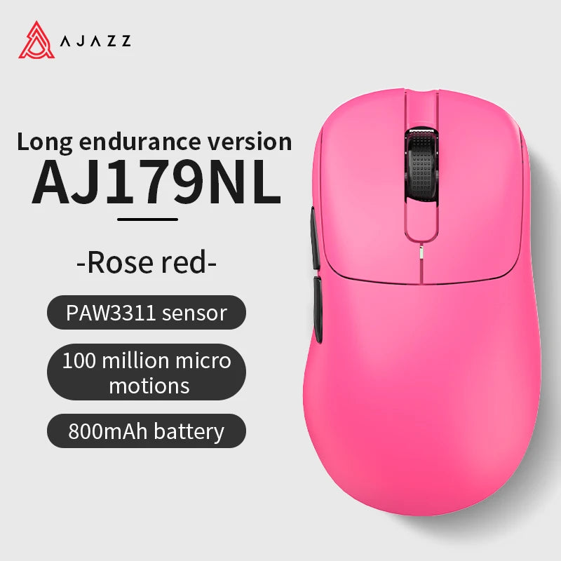 Ratón inalámbrico AJAZZ AJ179 NL Star Flash Version 3 modos, baja latencia, batería de larga duración, ligero, personalizable, para oficina y gaming
