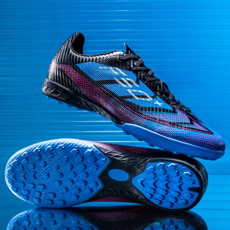 Nouvelles chaussures de football pour hommes, chaussures de sport d'extérieur, chaussures d'entraînement, chaussures de football antidérapantes, baskets professionnelles ultralégères unisexes