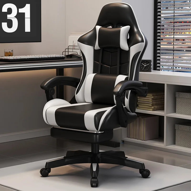 Sedia gaming Sponge per internet café ed esports, sedia da computer per internet café, poltrona da ufficio reclinabile per casa, comoda e girevole