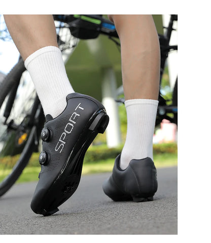 Cycling Sneakers Breathable MTB Shoes Men Women Trail Mountain Bicycle Riding Shoes Sport Road Bike Shoes SPD Pedal Cycle Shoes