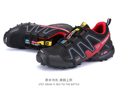 Men Hiking Boots Winter Mountain Safety Outdoor Breathable Wear-Resistant Climbing Timberland Unisex Comfortable Male Sneakers