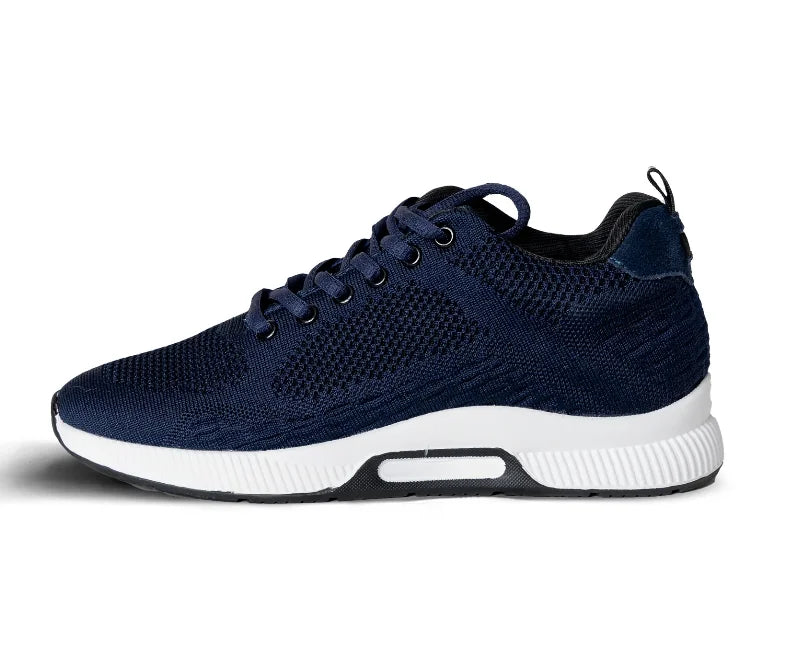 Men's Increase Insole 6CM Sports Casual Height Shoes Size 48 Men's Sneakers Elevator Shoes Hidden Heels Breathable Heightening Shoes