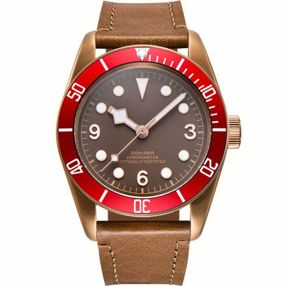 Luxury NH35A Corgeut 41mm Automatic Men Watch PVD Case Sapphire Military Male 10BAR wim Watches Luminous Mechanical WristWatches