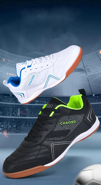 Men's Professional Soccer Cleats Anti-Slip Futsal Training Cleats Wear-Resistant Ultralight Outdoor Indoor Unisex Sneakers