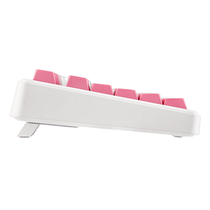 Teclado mecánico inalámbrico EPOMAKER X AULA F75 MAX compacto 75% con distribución ANSI, conexión por cable/Bluetooth/2.4GHz, pantalla TFT y perilla