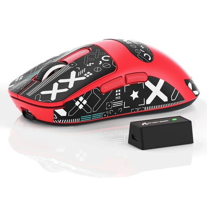Mouse gaming wireless ATTACK SHARK X3/X3PRO 4K/8K, 26K DPI, tri-mode (cablato/2.4GHz/BT5.2), leggero, sensore PAW3395 per gamer