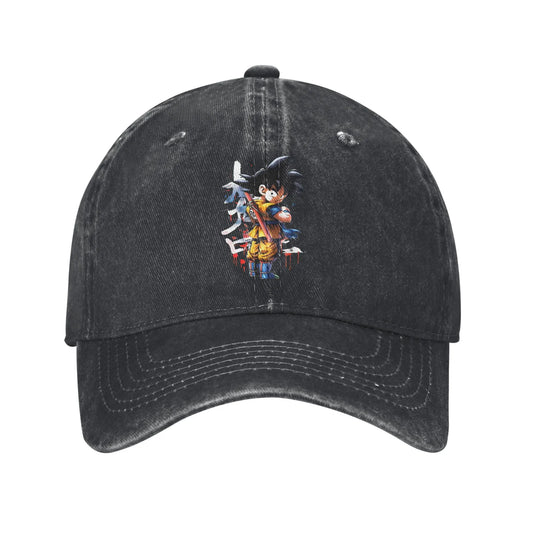 Dragon Ball Kakarot Goku Baseball Caps Vintage Distressed Denim  Sun Cap Men Women Outdoor Workouts Unstructured Soft Caps Hat