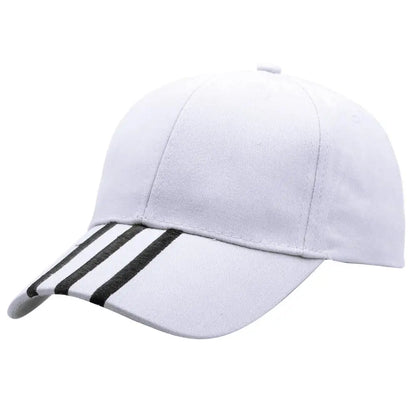 Baseballkasketter til mænd Casual bomuldsbroderede stribede snapback-hiphop-kasketter til kvinder Udendørs sportskasketter til mænd Gorras