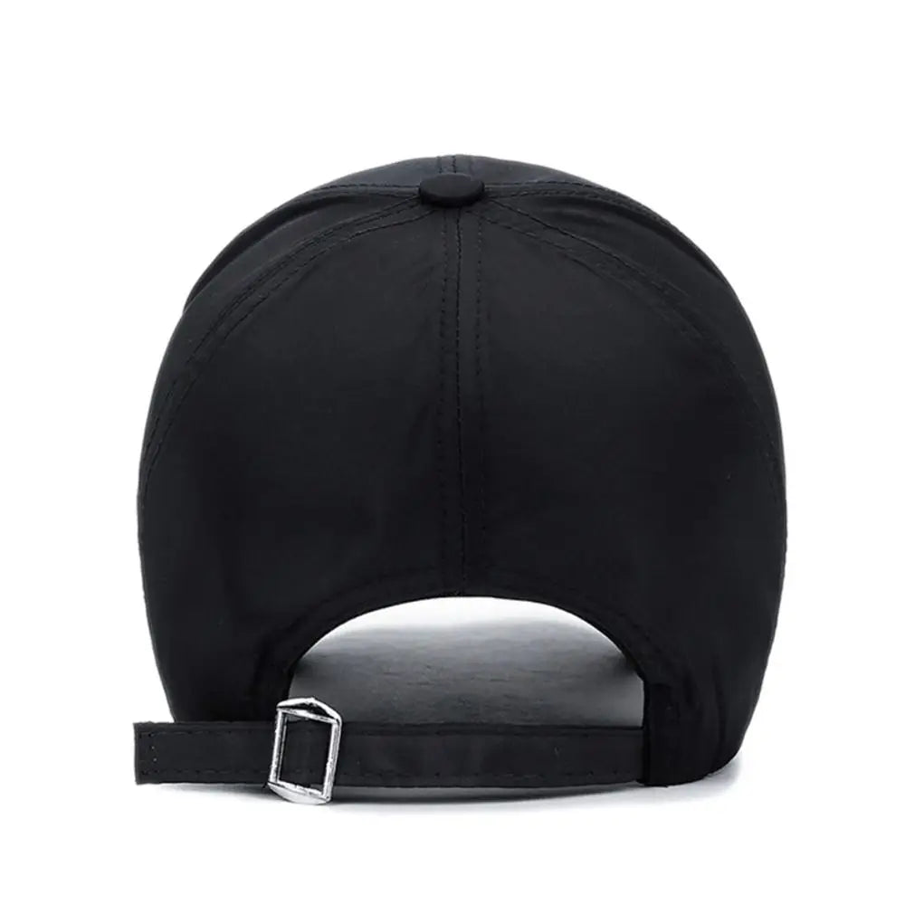 Quick Dry Sports Cap Baseball Cap Solid Color Sun Hat Outdoor Golf Fishing Hats Hat Casual Fashion For Men Women Adjustable