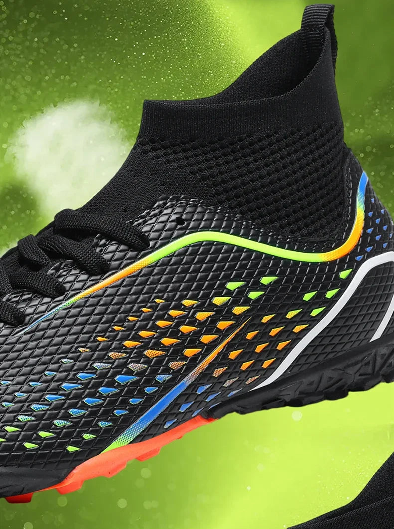 Men's Football Field Boots Ultralight Turf Indoor Society Training Soccer Shoes Cleats for Kids Sneakers TF/FG Football Shoes