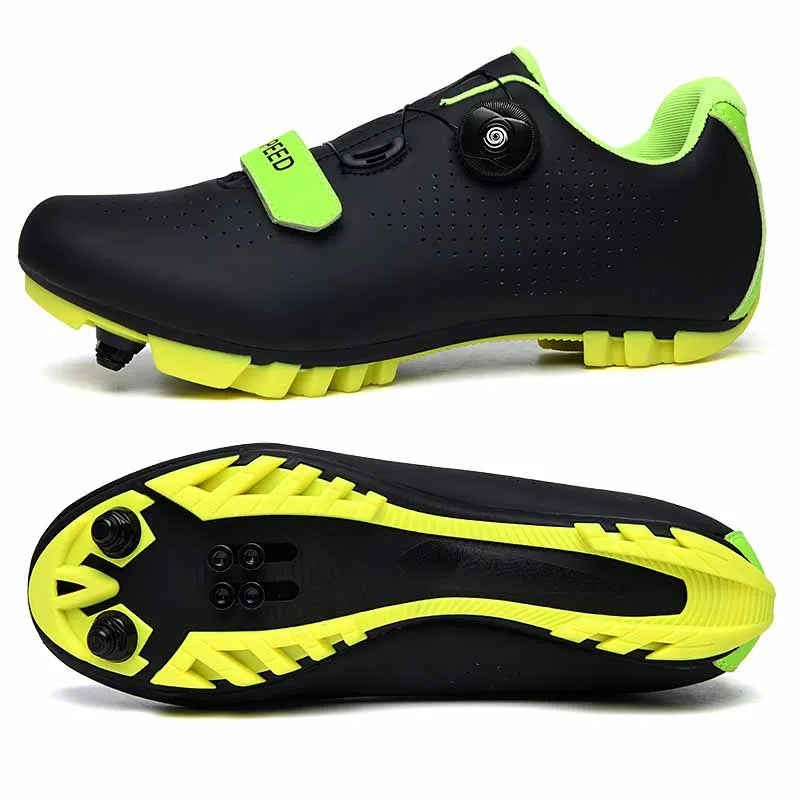 Cycling Sneakers Breathable MTB Shoes Men Women Trail Mountain Bicycle Riding Shoes Sport Road Bike Shoes Spd Pedal Cycle Shoes