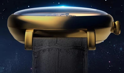 Shanghai The Bund Sky Dome Series Men's Mechanical Watch, 42mm Center Flywheel Automatic, Limited Edition Brand Watch